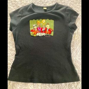 No Doubt Black Short Sleeve Tee Gwen Stefani